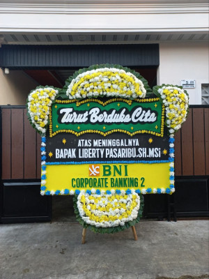 Papan Bunga Duka di Semidang Lagan