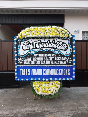 Papan Bunga Duka di Semidang Lagan